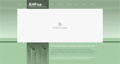Desktop Screenshot of ahfsa.com.ar